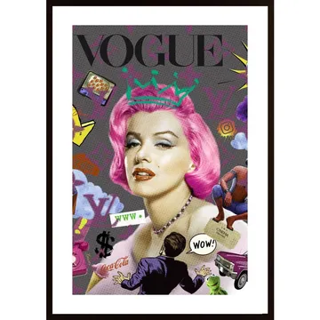 Marilyn Monroe Art Poster: En hyllning till en ikon