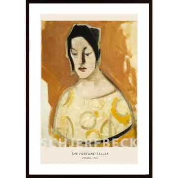 The Fortune Teller Poster: En hyllning till Helena Sofia Schjerfbeck