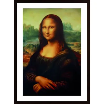 Reproduction Of Painting Mona Lisa: Ett konstnärligt mästerverk