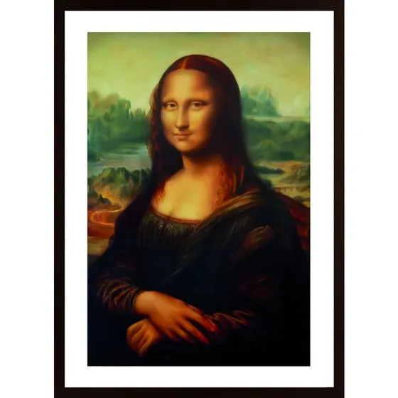 Reproduction Of Painting Mona Lisa Poster