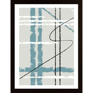 Messy Lines Poster: En modern tolkning av abstrakt konst