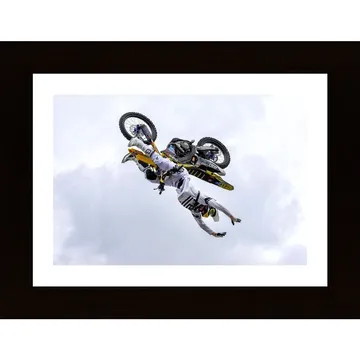 Freestyle Motocross Poster - Fånga Spänningen i Varje Hopp