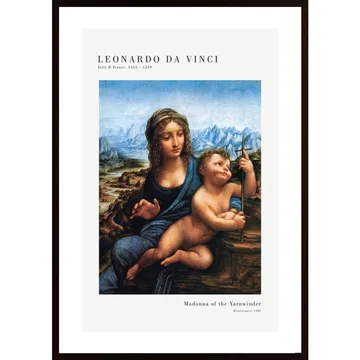 Madonna (Yarnwinder) Poster: Högkvalitativ reproduktion av ett klassiskt konstverk