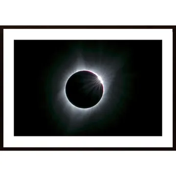 2017 Total Solar Eclipse Poster: En unik astronomisk händelse