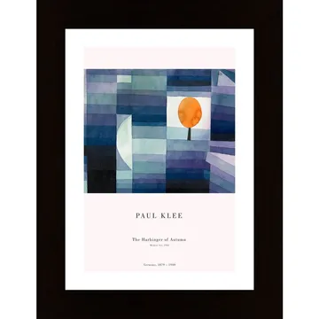 Harbinger Of Autumn Poster av Paul Klee