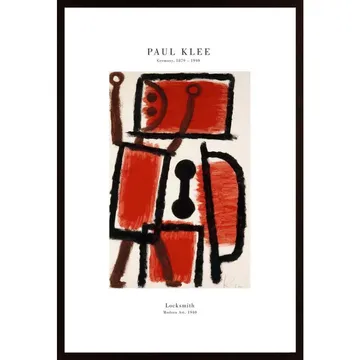 Locksmith Poster från Paul Klee