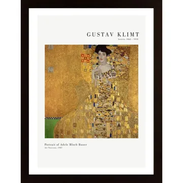 Konstverk av Gustav Klimt: Adele Bloch-Bauer