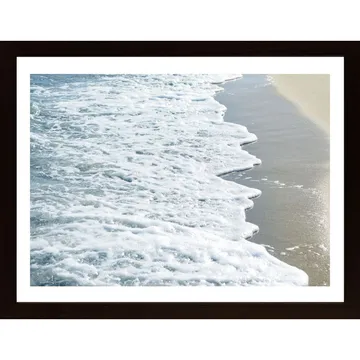 Water Meets The Beach Poster - Föreviga den perfekta kusten