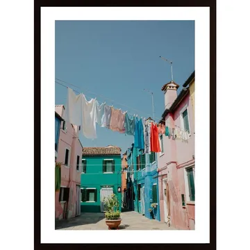 Burano Poster: Charmig Konst från Venedig