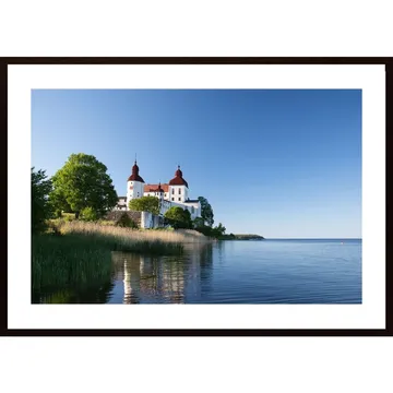 White Castle by The Lake 6 Poster: Vacker Fotokonst för Ditt Hem