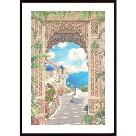 Beautiful Views Of The Sea Poster