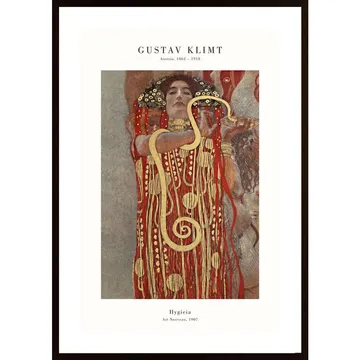 Klimt - Hygieia Poster: Ett Exemplar av Vackert Måleri
