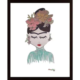 Frida Kahlo Baby Poster