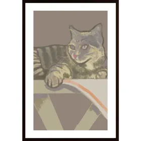 Hildur The Cat By Ritlust Poster