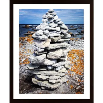 Rocks Of Gotland Poster: Skildra Gotlands geologiska skatter