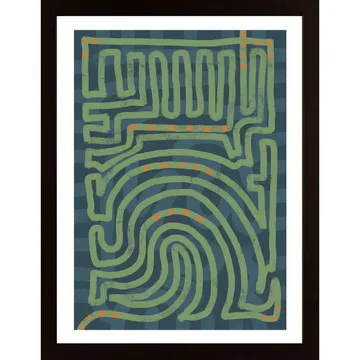 Labyrinth By Ritlust Poster: Konst som trollbinder