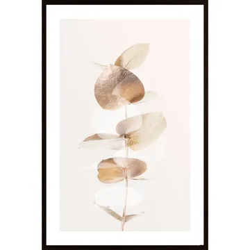 Eucalyptus Creative Gold 04 Poster: Skogsgrön estetik i ditt hem