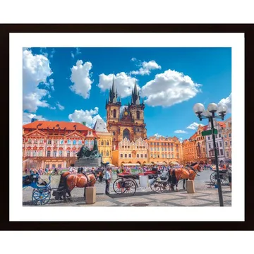 Prague, Horizontal Poster: Dekorera med Stil och Skönhet