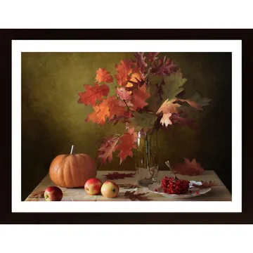 Autumn Still Life Poster: ett skiftande konstverk