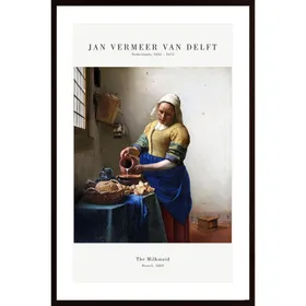 Vermeer-Milchmädchen Poster