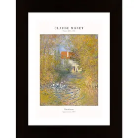 Monet - The Geese Poster