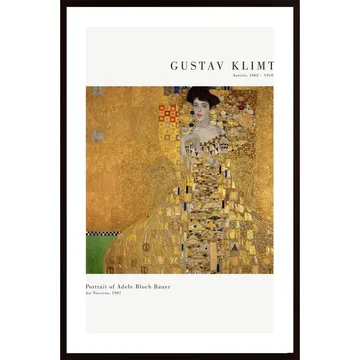 Adele Bloch-Bauer Poster: Ett Konstverk av Gustav Klimt