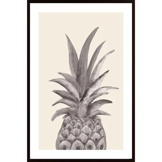 Ink Pineapple Poster