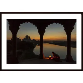Illuminating The Taj Poster