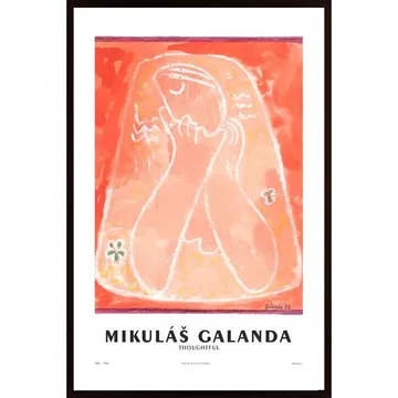 Galanda-Thoughtful 2 Poster - En Hyllning till Modern Konst | Jiroy