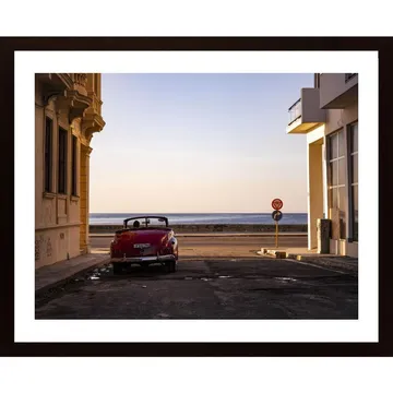 Watching The Sun Set - Havana Poster - Tryckt på premiumpapper och åldersbeständiga färger
