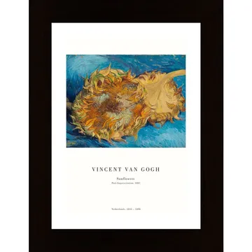 Sunflowers 1887 Poster: Konstverk av Vincent van Gogh