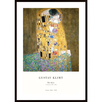 Klimt - The Kiss Poster: Ett mästerverk att beundra