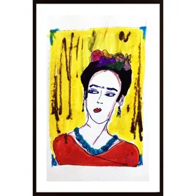 Frida Kahlo Portrait Poster