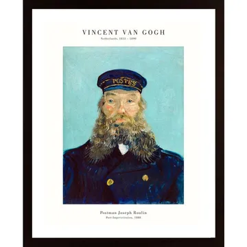 Gogh - Postman I Poster med slående detaljer