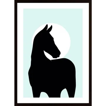 Horse One Poster: Tillför stil och magi till ditt hem