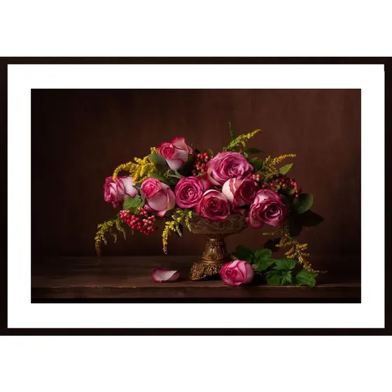 Still Life With Roses Poster