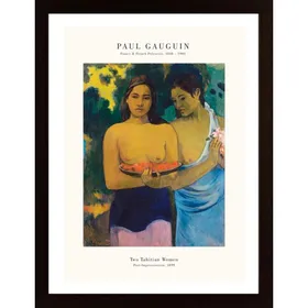 Tahitian Women Poster