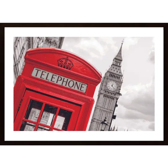 London, Big Ben, Horizontal Poster