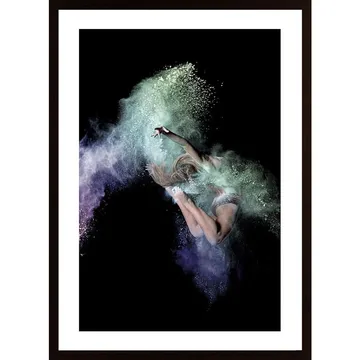 Cosmic Dancer Poster: Ett Skådespel av Färg och Rörelse