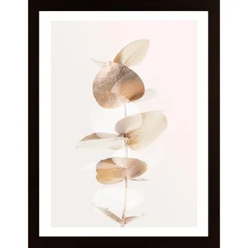 Eucalyptus Creative Gold 04 Poster - En Utblick Mot Naturens Omslutande Skönhet