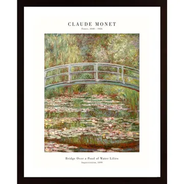 Water Lilies Poster - Fransk konst med elegans och precision