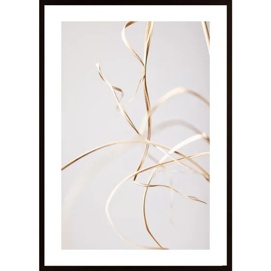 Dried Grass Grey 02 Poster