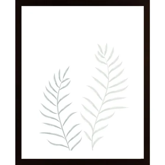 Pale Plants Poster