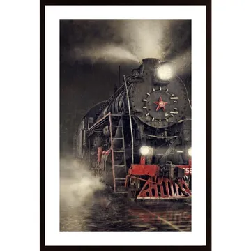 Beyond Express Poster: Unik affischkonst av Dmitry Laudin