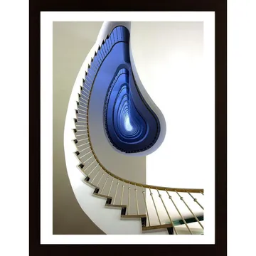 Infinity Steps Poster: F&ouml;rgyll Ditt Hem Med Arkitektonisk Eleganz | Jiroy