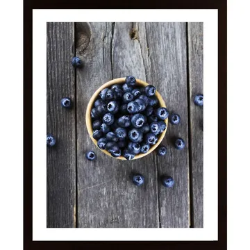 Blueberry Poster: Njut av ljuvliga blåbär året runt