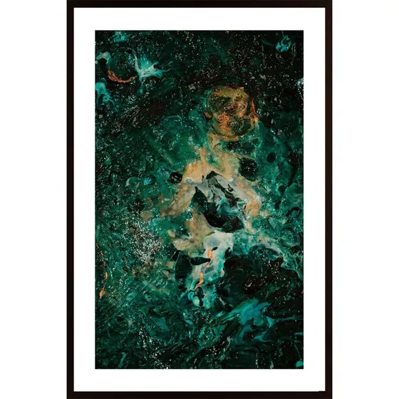 Acrylic Paint Pouring Poster