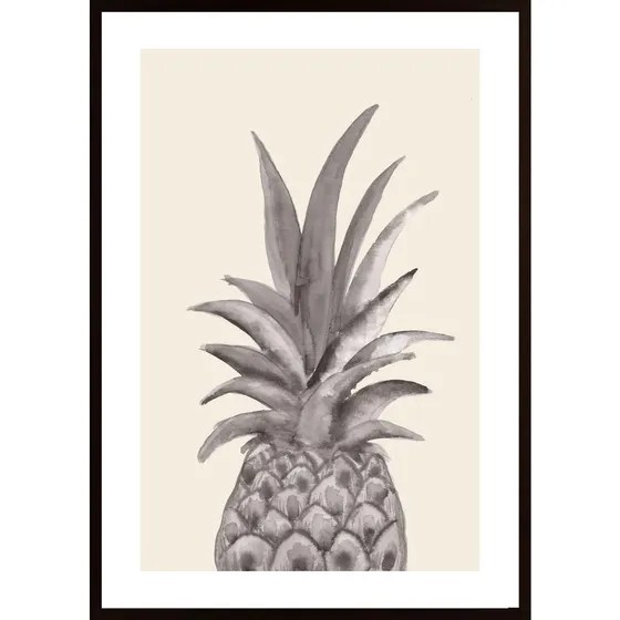 Ink Pineapple Poster