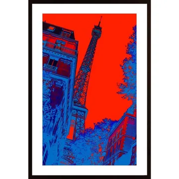 Paris - Tour Eiffel Poster: En ikonisk bild till ditt hem