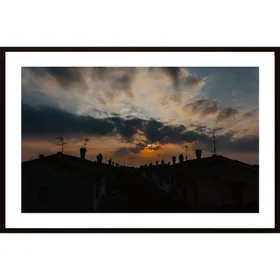 Sunset On Top Poster